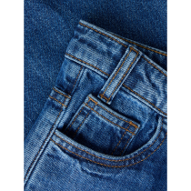 NAME IT Wide Jeans Rose Asym Dark Blue Denim