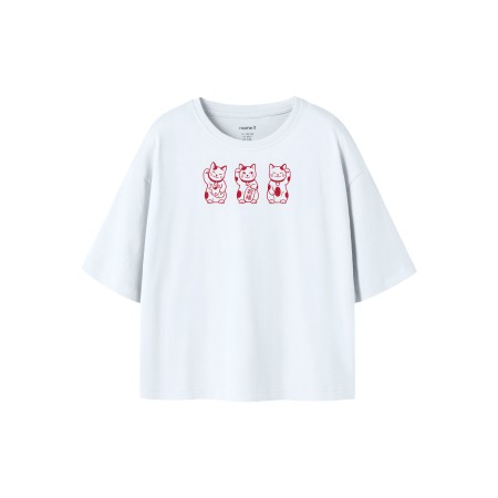 Name It Julmo - T-shirt - Hvid - 128
