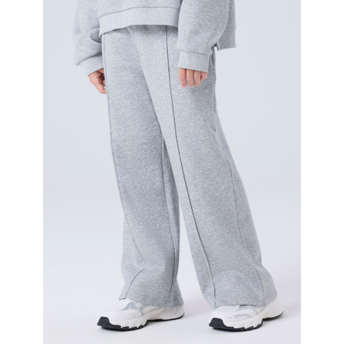 Name It Bukser - NkfNillina - Wide - Light Grey Melange