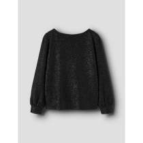 NAME IT Glimmer Bluse Risine Black