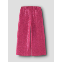 NAME IT Glimmer Wide Bukser Risine Pink Yarrow
