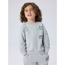 NAME IT Sweatshirt Nilius Grey Melange