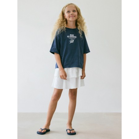 Name It Joanni - Børne T-shirt - Blå - 116