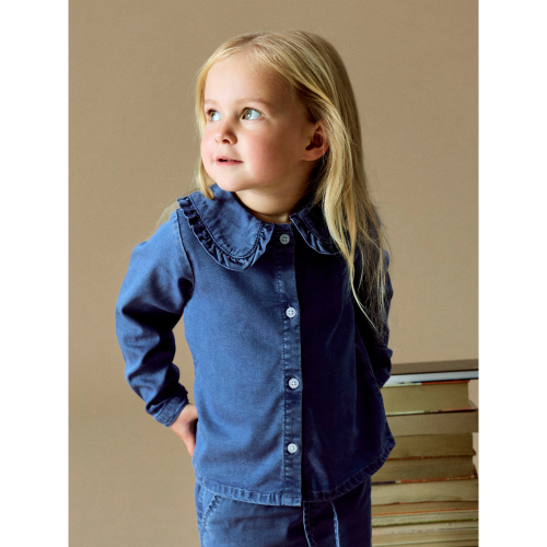 NAME IT Denim Skjorte Luna Medium Blue Denim