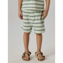 NAME IT Shorts Voby Pale Aqua Garden Topiary