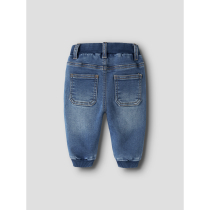 NAME IT Fleece Baggy Jeans Ben Medium Blue Denim