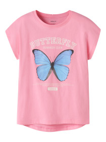 NAME IT T-shirt Votia Pink Drink