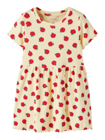 NAME IT Kjole Vemma Double Cream Apples