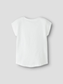 NAME IT T-shirt Votia Bright White Cat