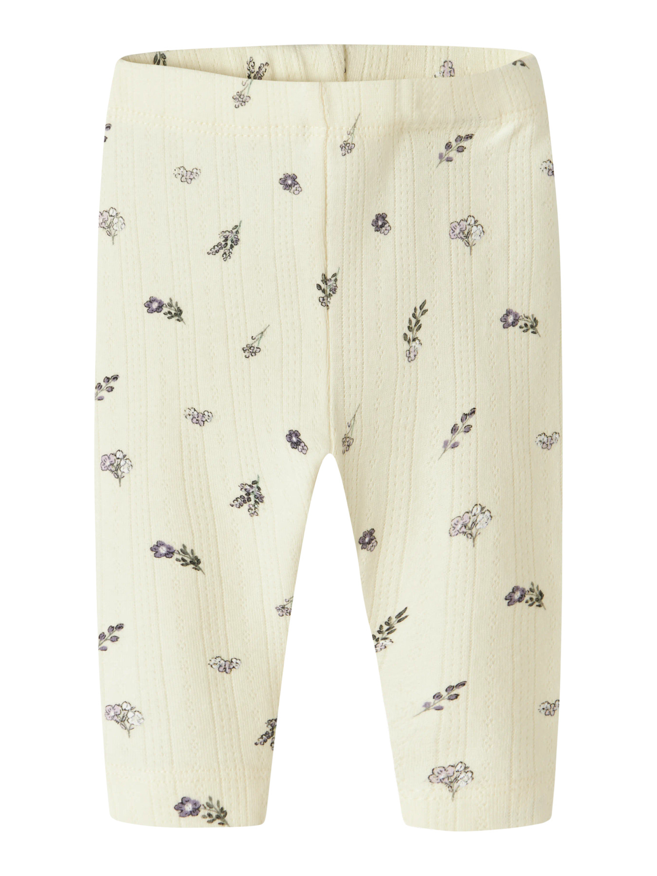 Name It Leggings - NbfDortheas - Pear Sorbet m. Hulmønster
