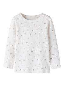 NAME IT Bluse Ficherry Cloud Dancer