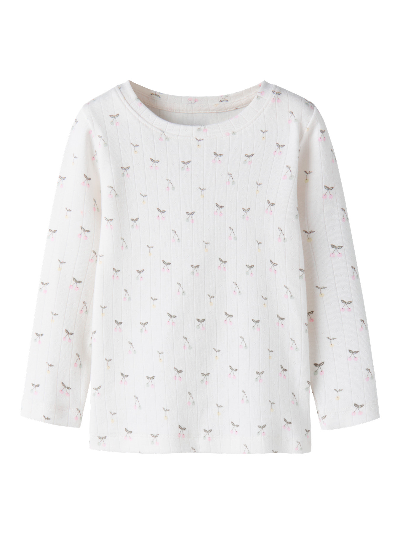 NAME IT Bluse Ficherry Cloud Dancer billede