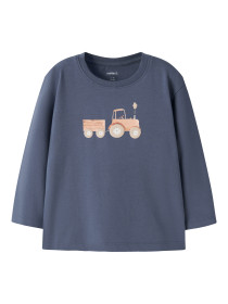 NAME IT Bluse Fotroels Vintage Indigo