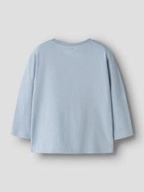 NAME IT Bluse Fotroels Blue Fog