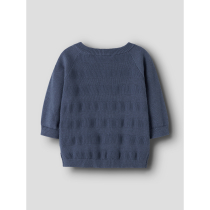 NAME IT Strik Cardigan Kop Vintage Indigo