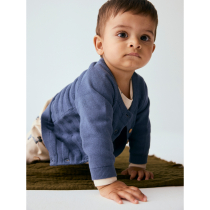 NAME IT Strik Cardigan Kop Vintage Indigo