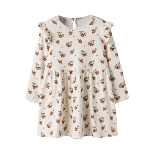 Lil Atelier Kjole - NmfGayo - Turtledove/Apple