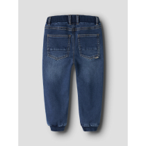 NAME IT Fleece Baggy Jeans Ben Dark Blue Denim