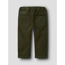 NAME IT Fløjls Bukser Ben Olive Night