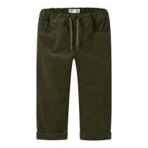 NAME IT Fløjls Bukser Ben Olive Night