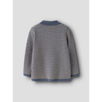 NAME IT Polo Strik Ketan Vintage Indigo Sesame