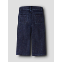 NAME IT Wide Jeans Rose Glitter Dark Blue Denim