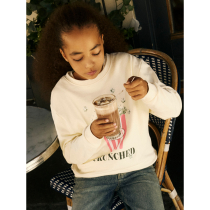 NAME IT Sweatshirt Konna Antique White