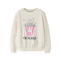 NAME IT Sweatshirt Konna Antique White