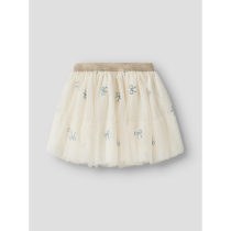 NAME IT Tyl Nederdel Kira Antique White Vintage Indigo