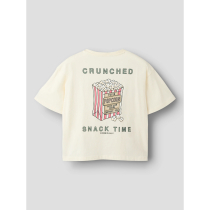 NAME IT T-shirt Kean Antique White