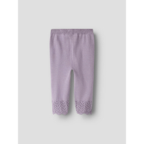 NAME IT Strik Bukser Brit Lavender Gray
