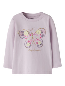 NAME IT Bluse Deppa Lavender Fog