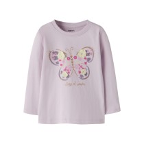 NAME IT Bluse Deppa Lavender Fog