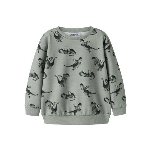 Name It Sweatshirt - NmmKasse - Green Milieu