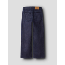 NAME IT Wide Jeans Rose Glitter Dark Blue Denim