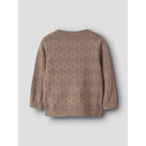 NAME IT Cardigan Kecia Brown Lentil