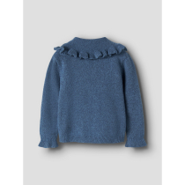 NAME IT Striktrøje Kirstena Vintage Indigo