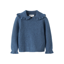 NAME IT Striktrøje Kirstena Vintage Indigo