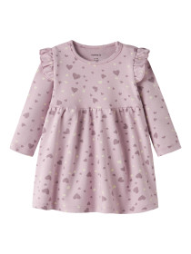 NAME IT Kjole Bheart Keepsake Lilac