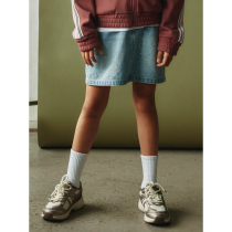 NAME IT Denim Rihnsten Nederdele Emma Light Blue Denim
