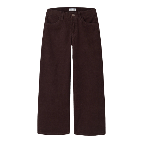 Name It Bukser - X-Wide - NkfRose - Chocolate Plum