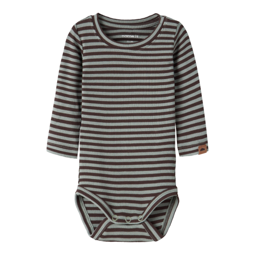 Name It Body l/æ - Rib - Viskose - NbmKardio - Green Milieu