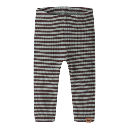 Name It Leggings - Rib - Viskose - NbnKardio - Green Milieu