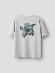 LMTD T-shirt Hibi Light Grey Melange