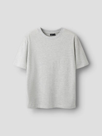 LMTD T-shirt Hibi Light Grey Melange