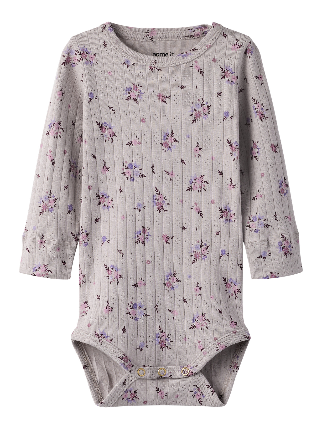 NAME IT Hulmønster Body Simone Ashes Of Roses