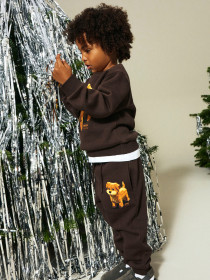 NAME IT Sweatpants Sigurt Seal Brown