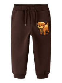 NAME IT Sweatpants Sigurt Seal Brown