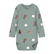 NAME IT 3-Pak Body Dog Green Milieu
