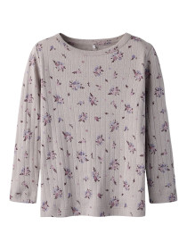 NAME IT Hulmønster Bluse Simone Ashes Of Roses